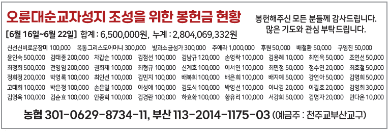 오륜대순교자성지 조성을 위한 봉헌금 현황0630.png